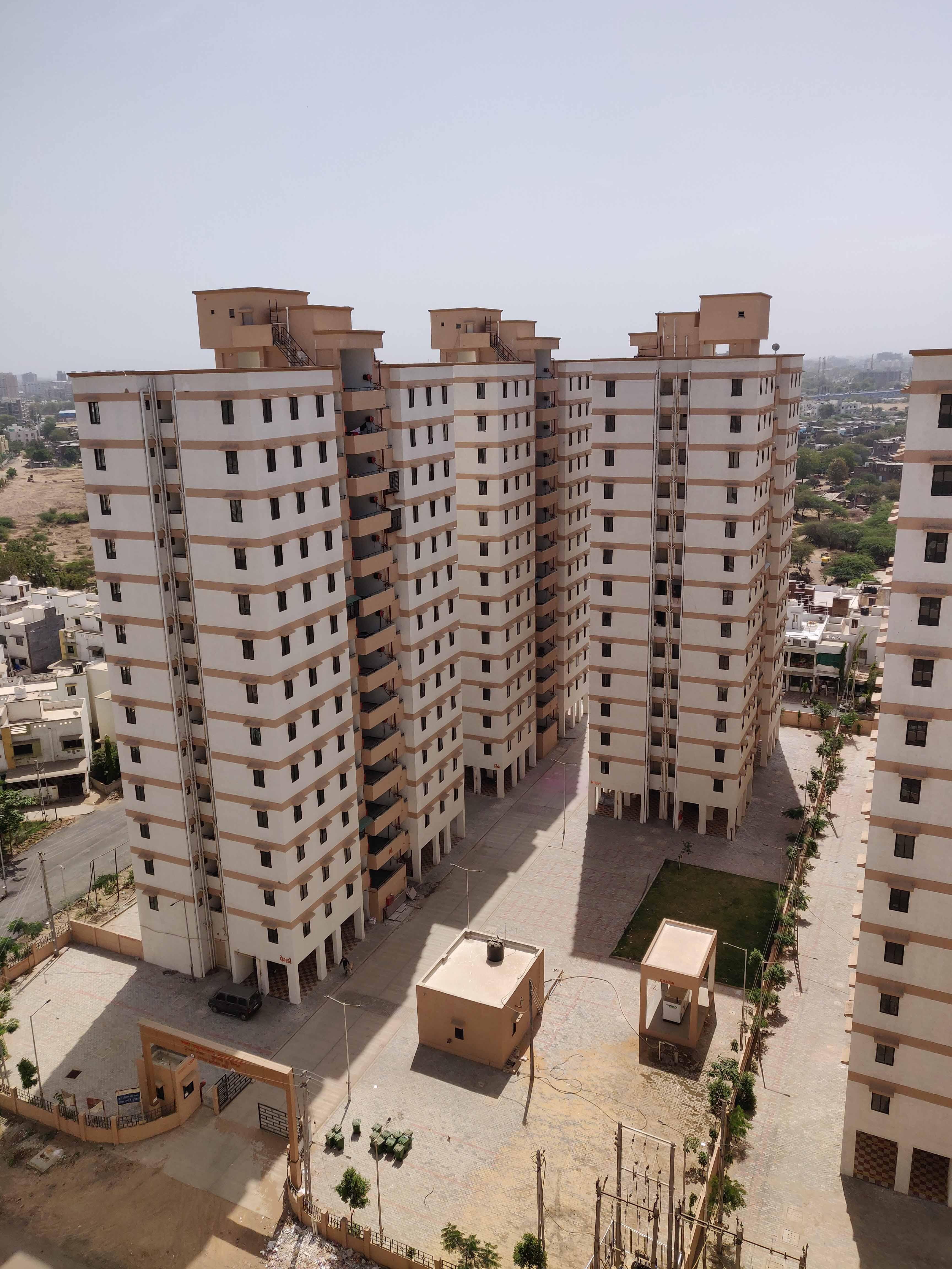 150311_const of real estate project 12 Shops + 364 Mig At Plot C   D Gota located at Ognaj, Ahmedabad, Gujarat