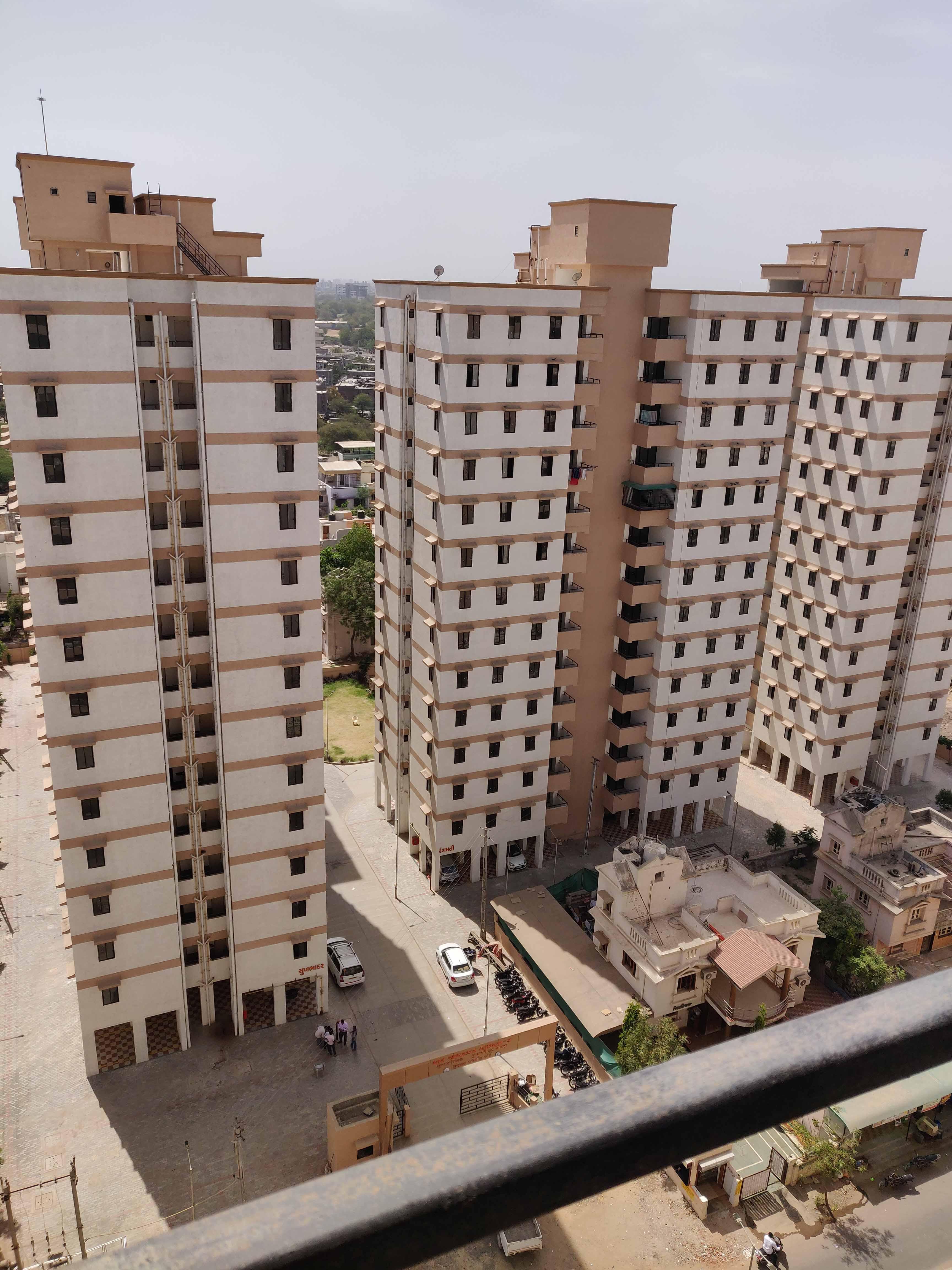 150325_const of real estate project 12 Shops + 364 Mig At Plot C   D Gota located at Ognaj, Ahmedabad, Gujarat