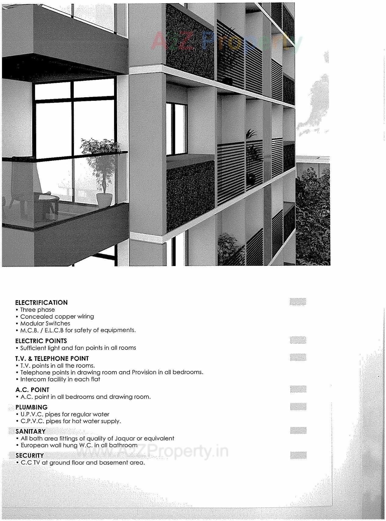  of real estate project 24 Carat Onyx located at Vadaj, Ahmedabad, Gujarat