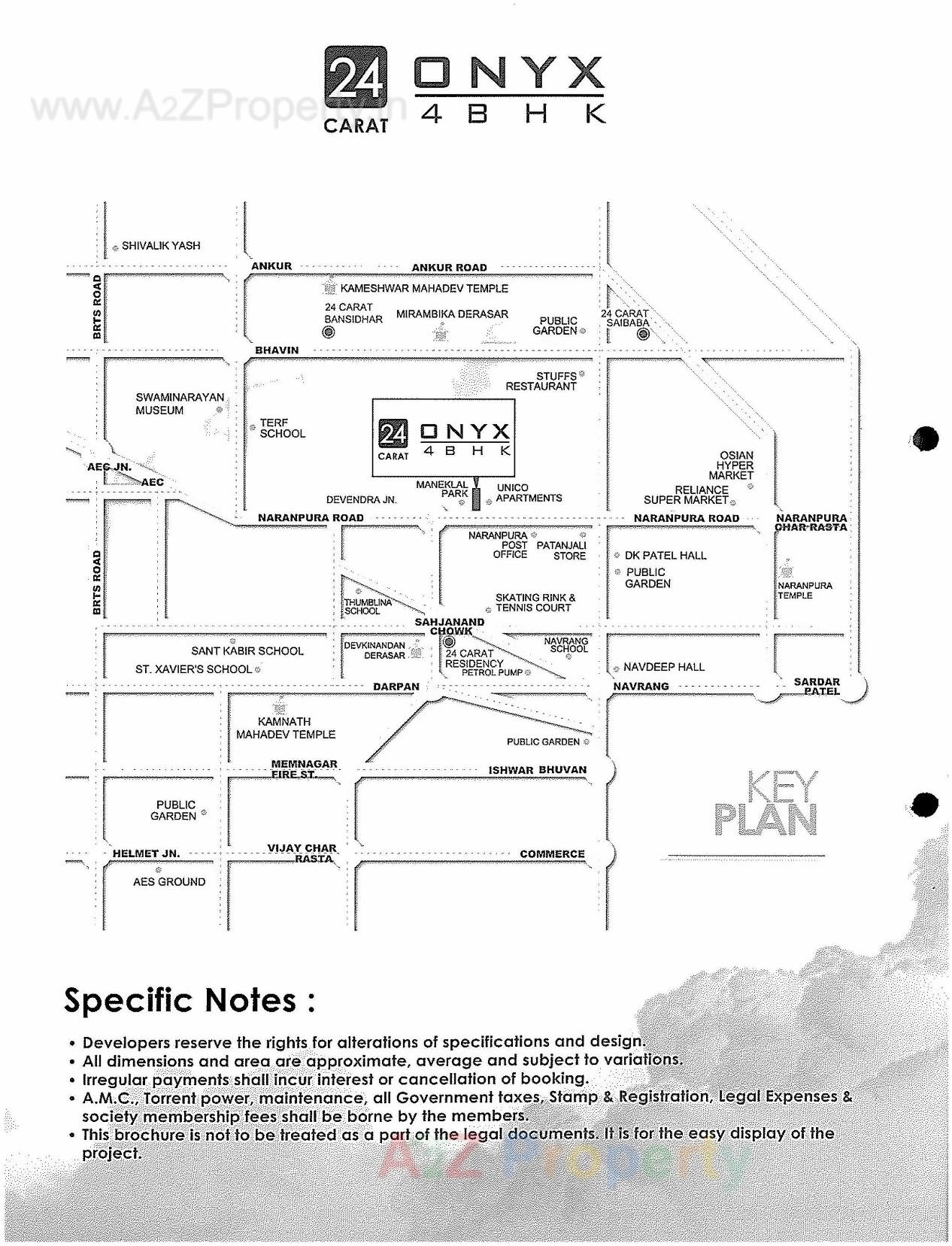  of real estate project 24 Carat Onyx located at Vadaj, Ahmedabad, Gujarat