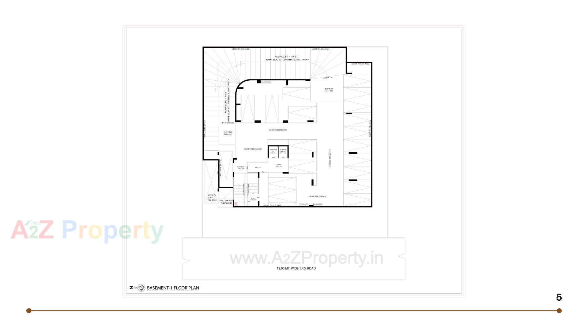 Layout of real estate project 24 Karat located at Ahmedabad, Ahmedabad, Gujarat