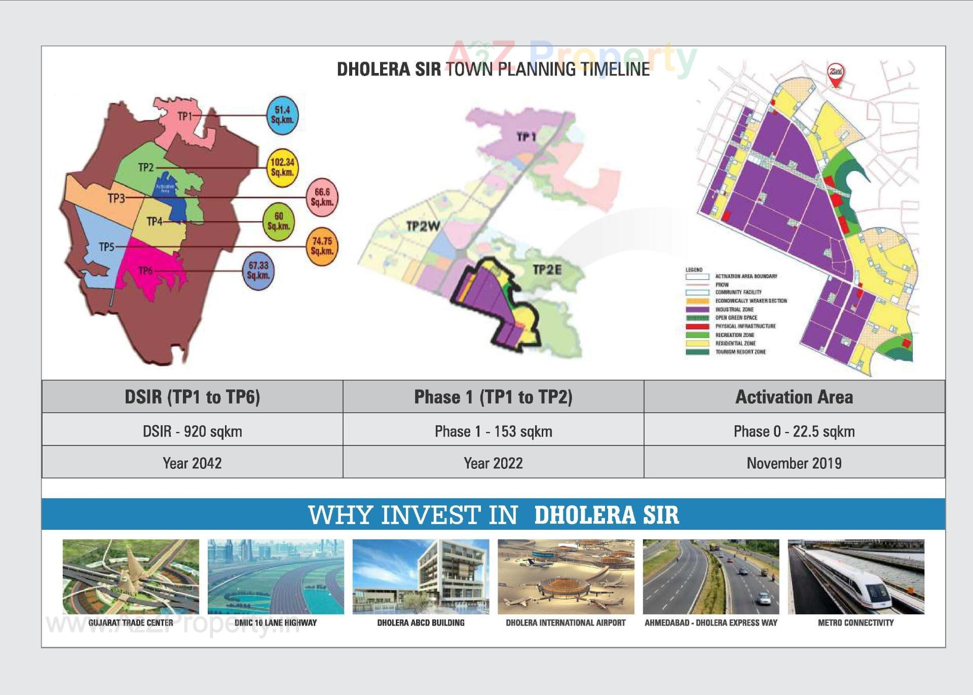  of real estate project 7 Oak Smart City located at Dholera, Ahmedabad, Gujarat