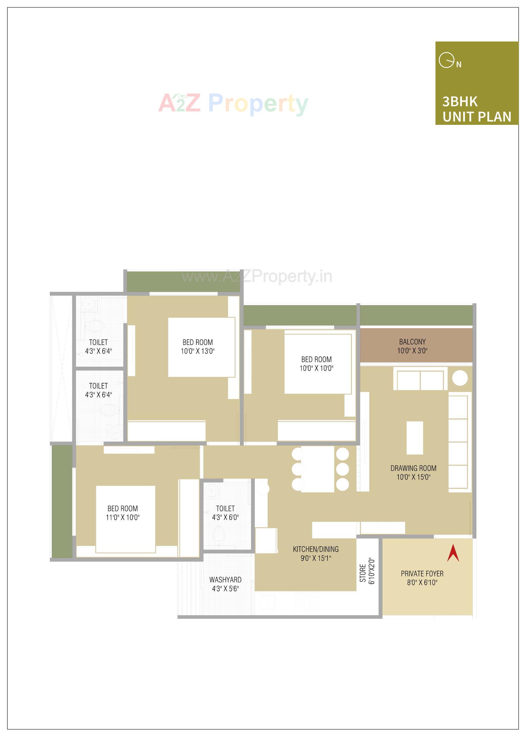 Layout of real estate project Aaditya One located at Ahmedabad, Ahmedabad, Gujarat