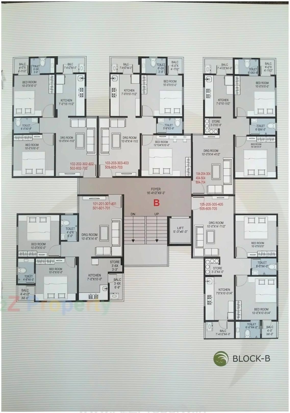 Layout of real estate project Aagman located at Ranip, Ahmedabad, Gujarat