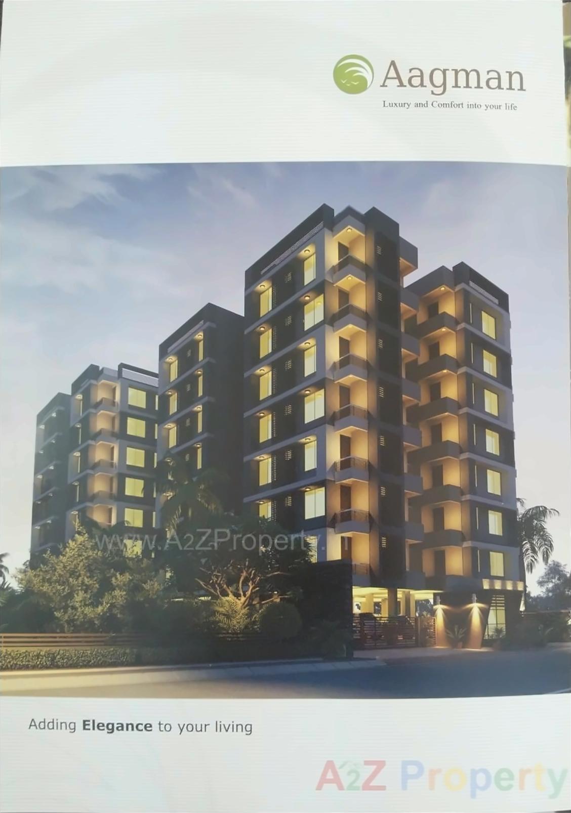 3D Elevation of real estate project Aagman located at Ranip, Ahmedabad, Gujarat