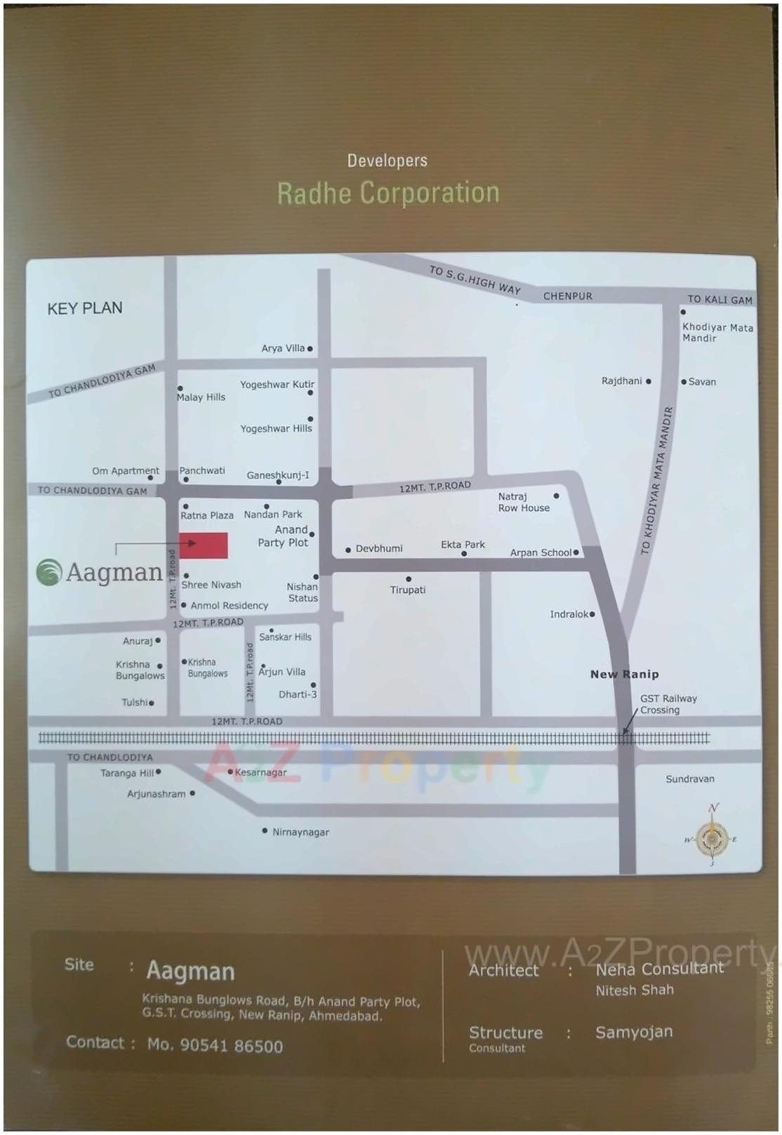  of real estate project Aagman located at Ranip, Ahmedabad, Gujarat