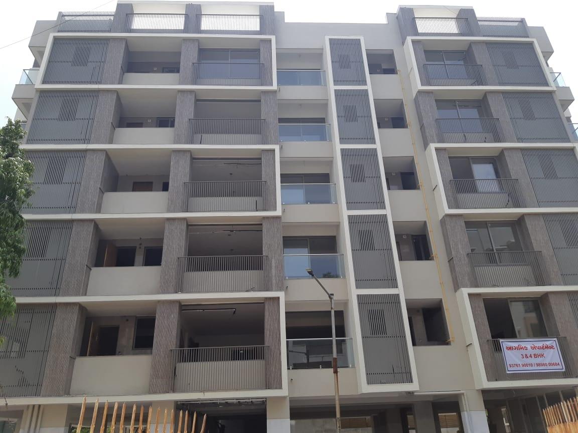 177861_const of real estate project Aagmik Appartment located at Chadavad, Ahmedabad, Gujarat