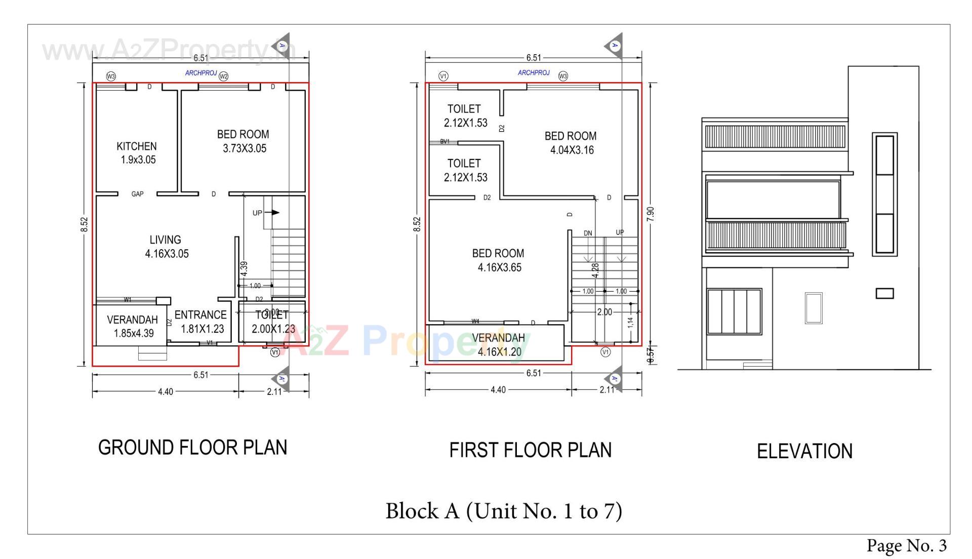 Layout of real estate project Aakar Lotus located at Ta, Ahmedabad, Gujarat