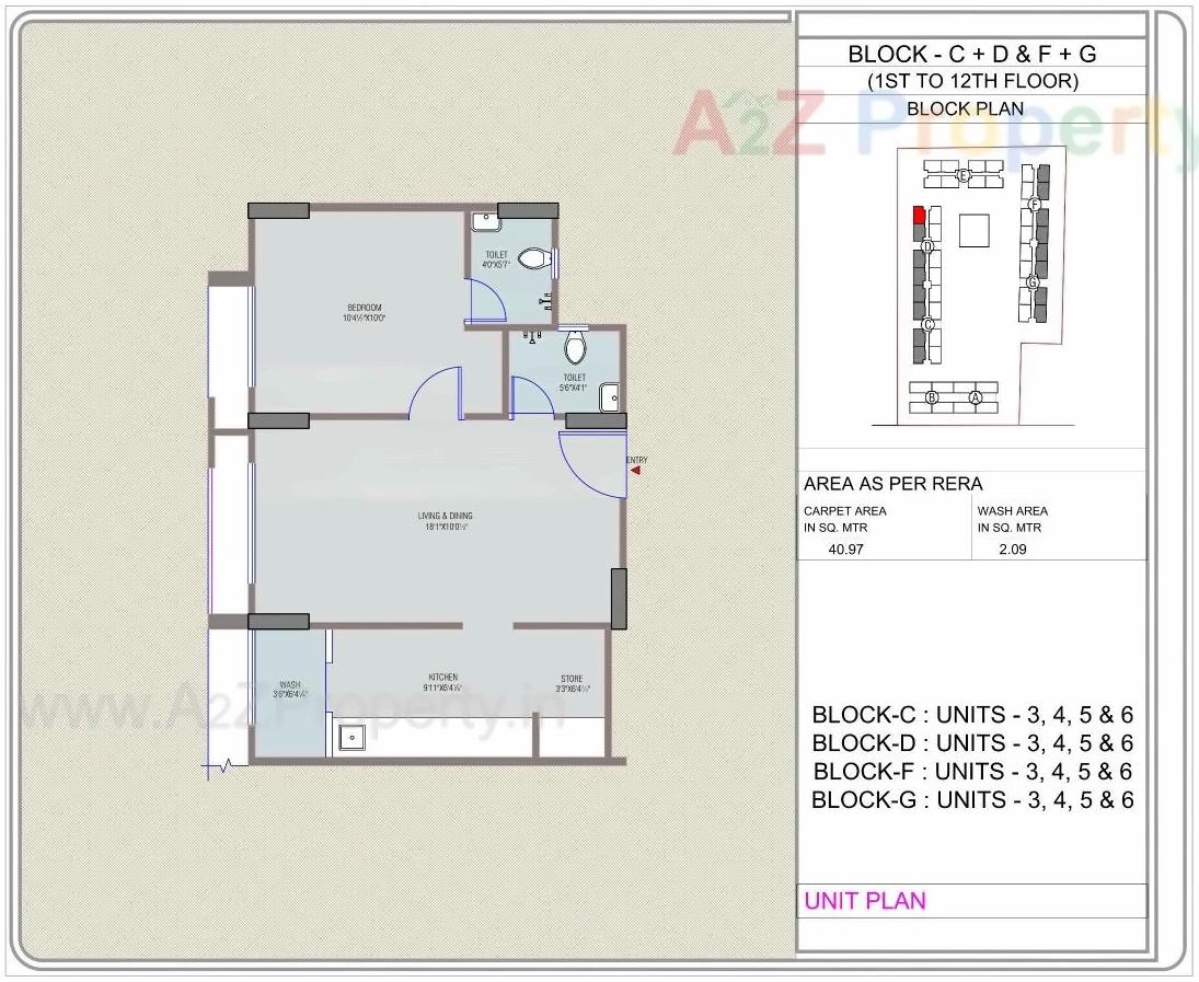 Layout of real estate project Aakash Homes located at Ahmedabad, Ahmedabad, Gujarat