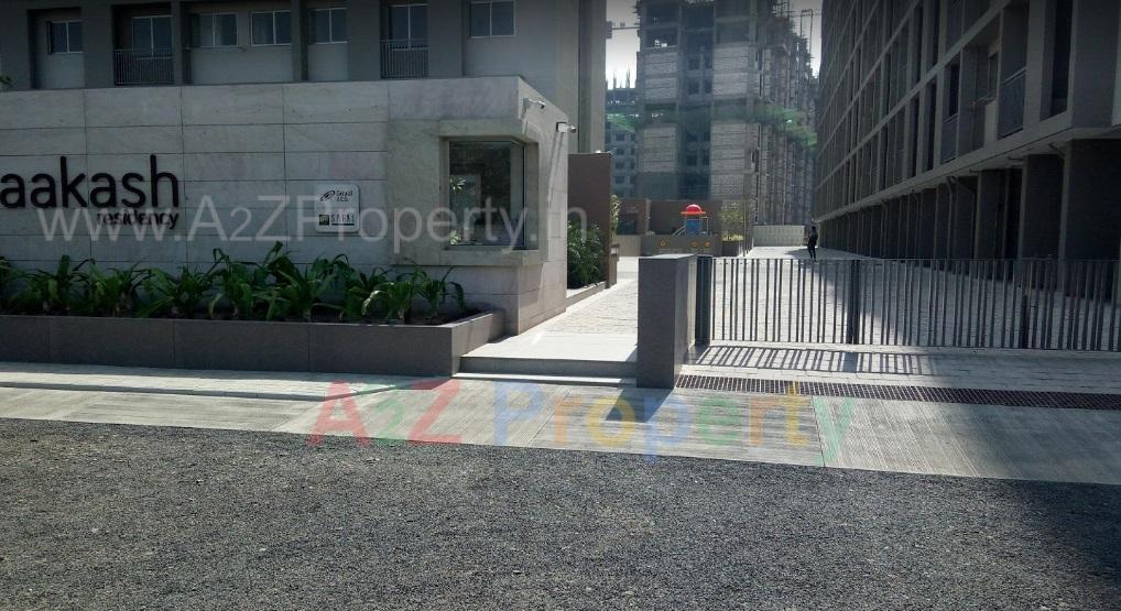 3D Elevation of real estate project Aakash Residency located at Shela, Ahmedabad, Gujarat