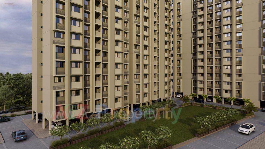 Aakash 2 Goyalco 02 1024x575 of real estate project Aakash Residency located at Shela, Ahmedabad, Gujarat
