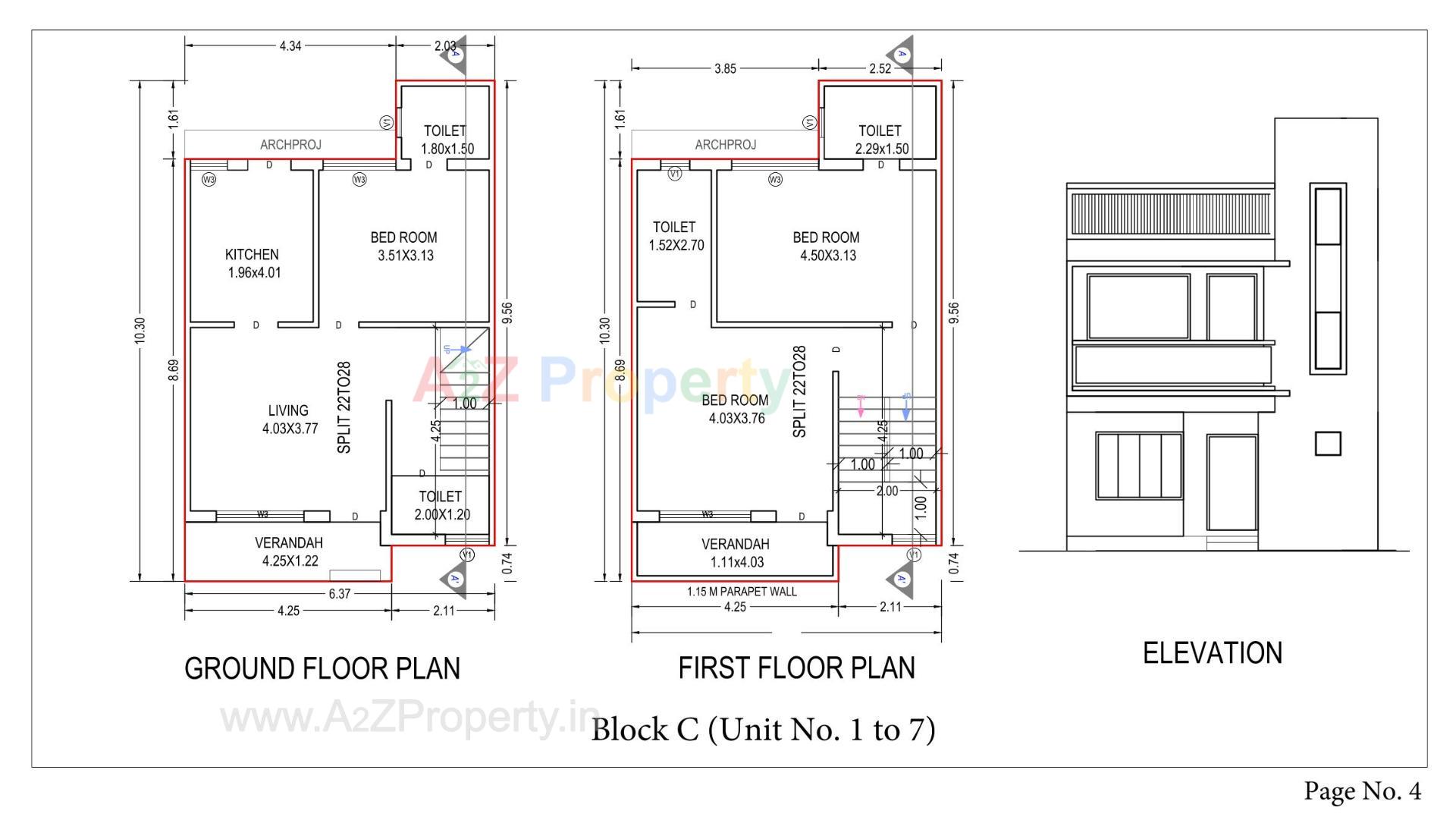 Layout of real estate project Aalap Bunglows located at Sanand, Ahmedabad, Gujarat