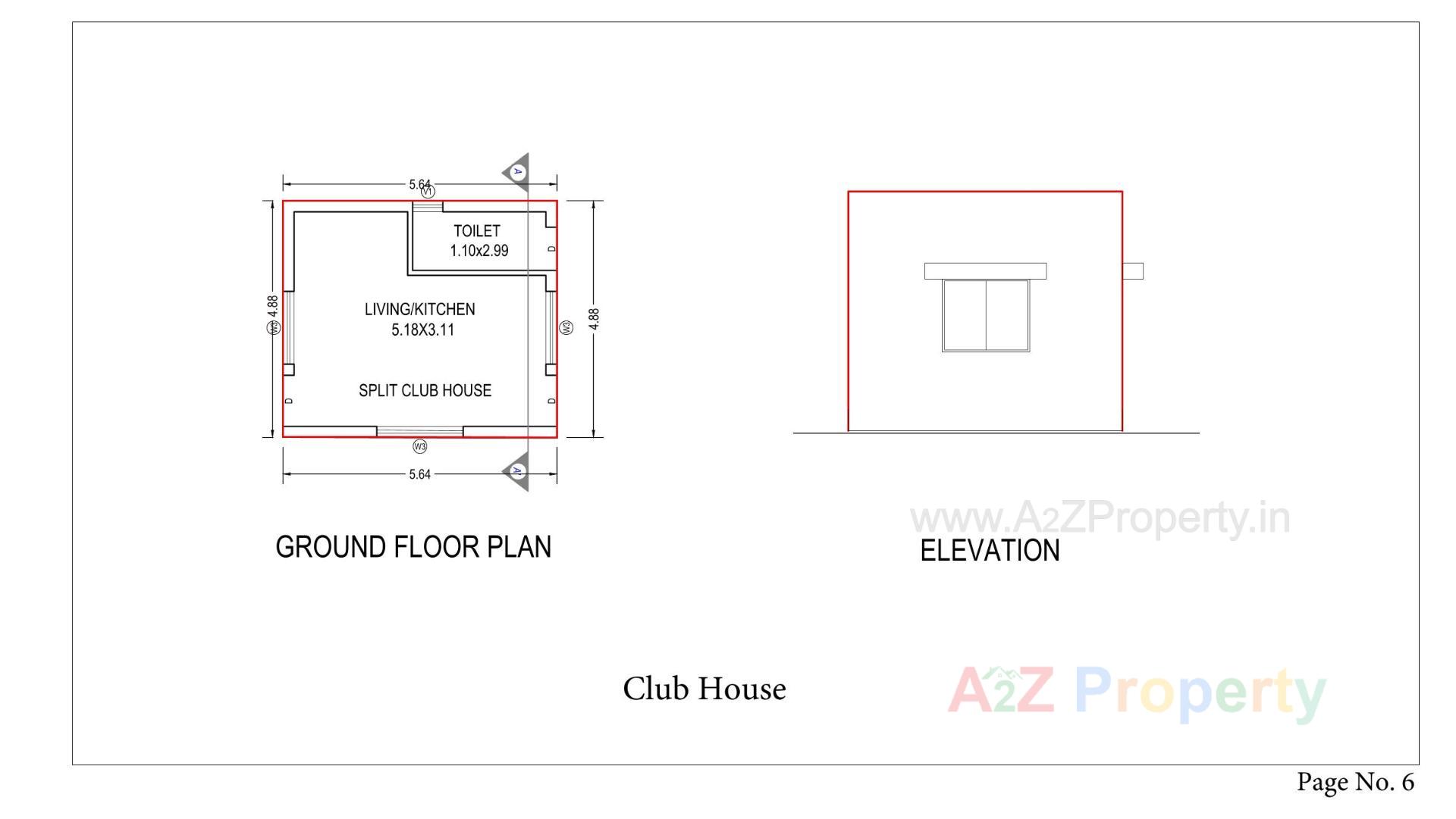 Layout of real estate project Aalap Bunglows located at Sanand, Ahmedabad, Gujarat