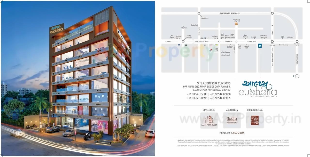  of real estate project Aalps Euphoria located at Gota, Ahmedabad, Gujarat