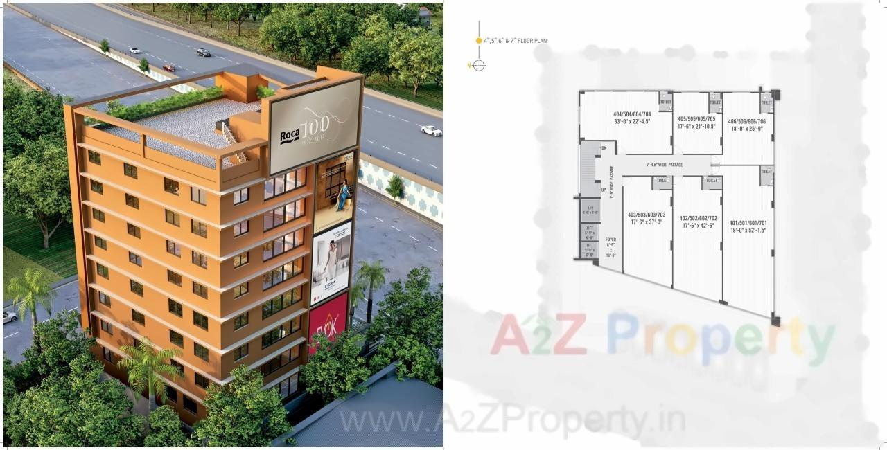Layout of real estate project Aalps Euphoria located at Gota, Ahmedabad, Gujarat
