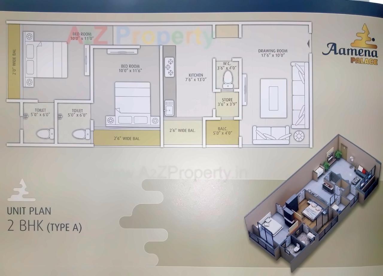 Layout of real estate project Aamena Palace located at Sarkhej, Ahmedabad, Gujarat