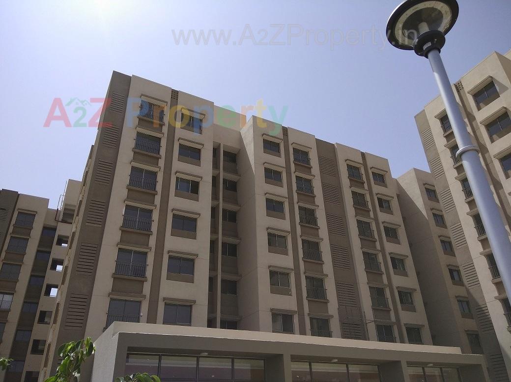 3D Elevation of real estate project Aangan (tower L1, L2) located at Khoraj, Ahmedabad, Gujarat