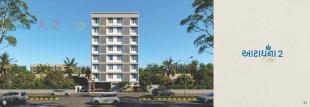 Elevation of real estate project Aaradhana Sky located at Vatva, Ahmedabad, Gujarat
