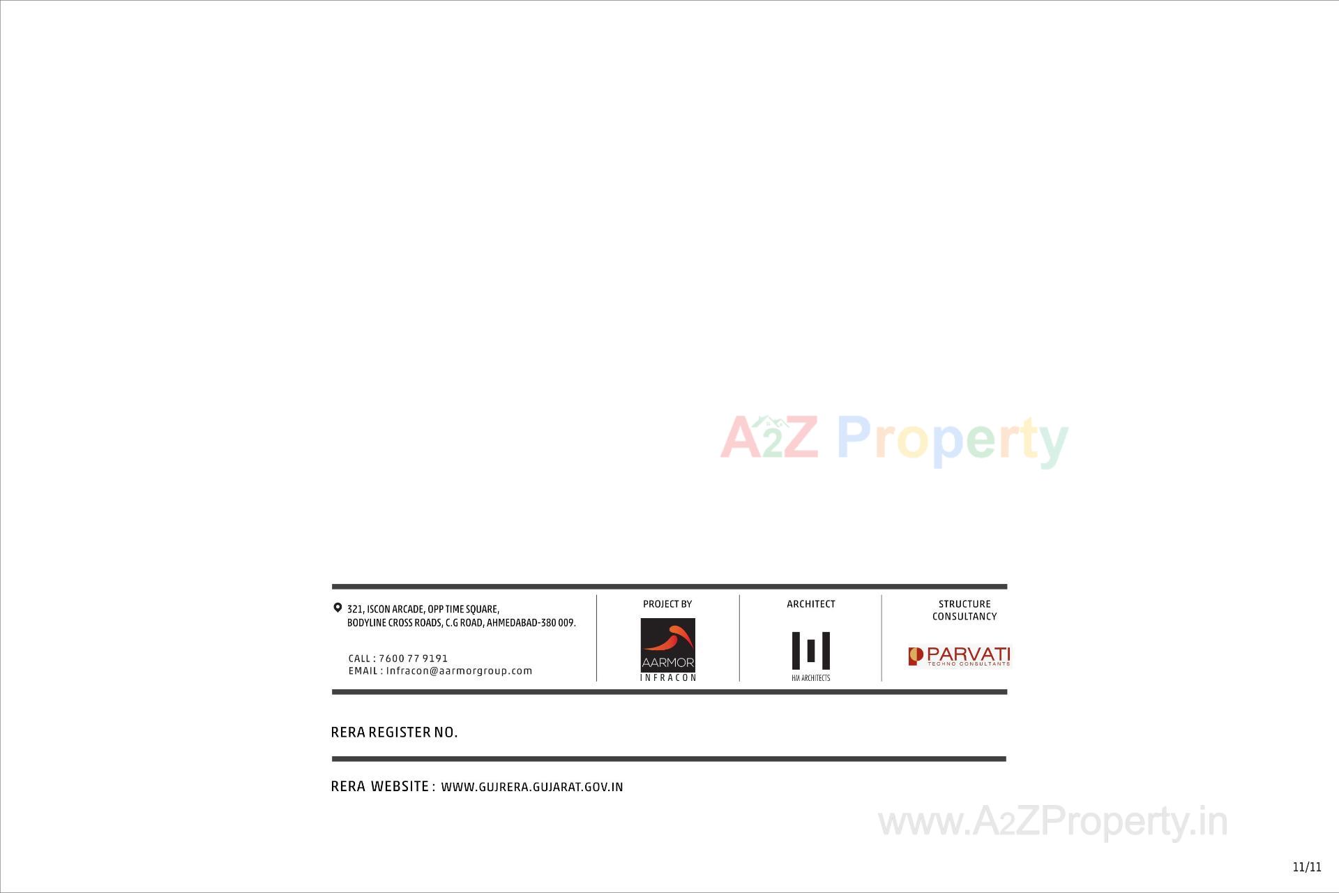  of real estate project Aaradhya Elegance located at Changispur, Ahmedabad, Gujarat