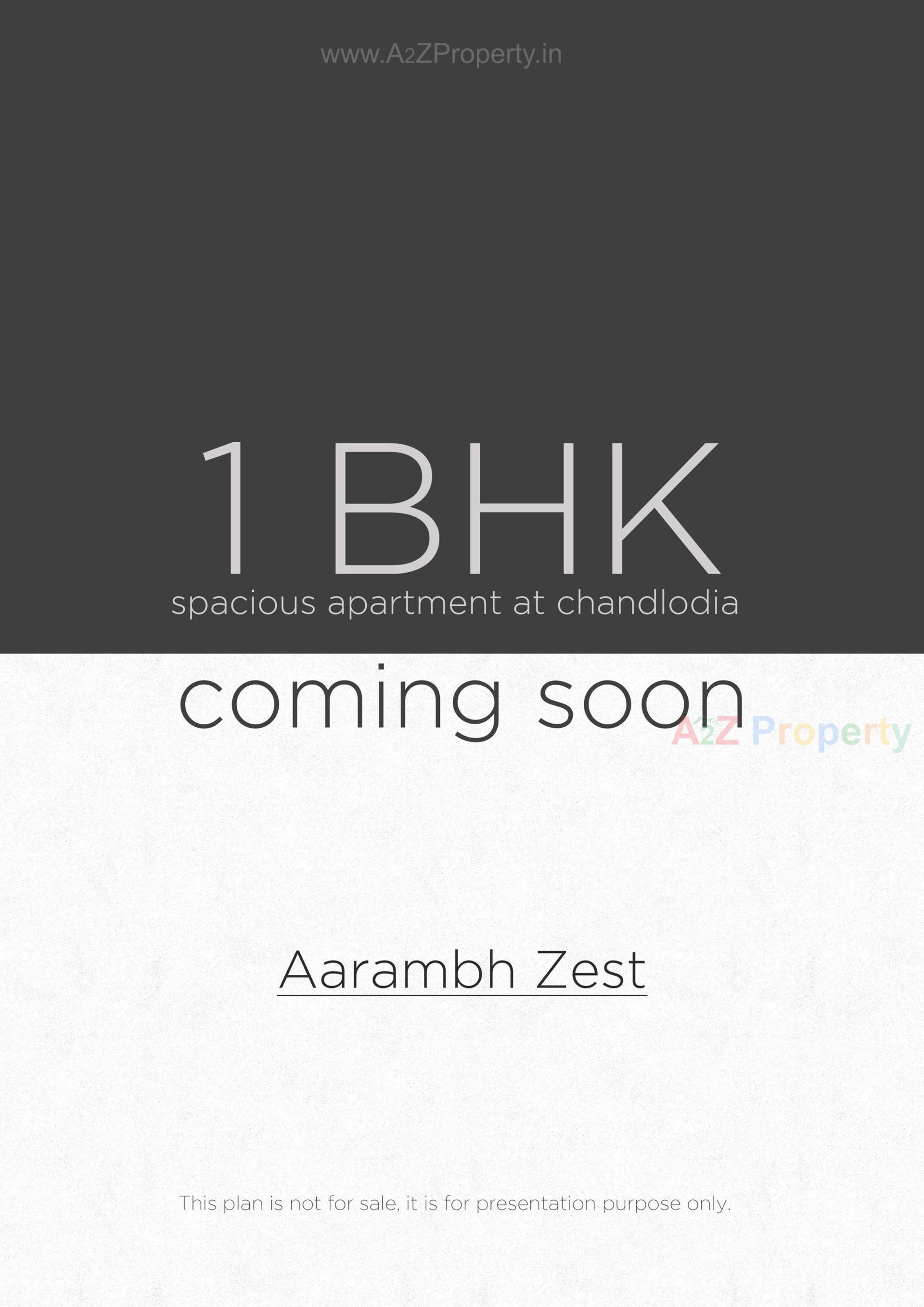  of real estate project Aarambh Zest located at Chandlodia, Ahmedabad, Gujarat