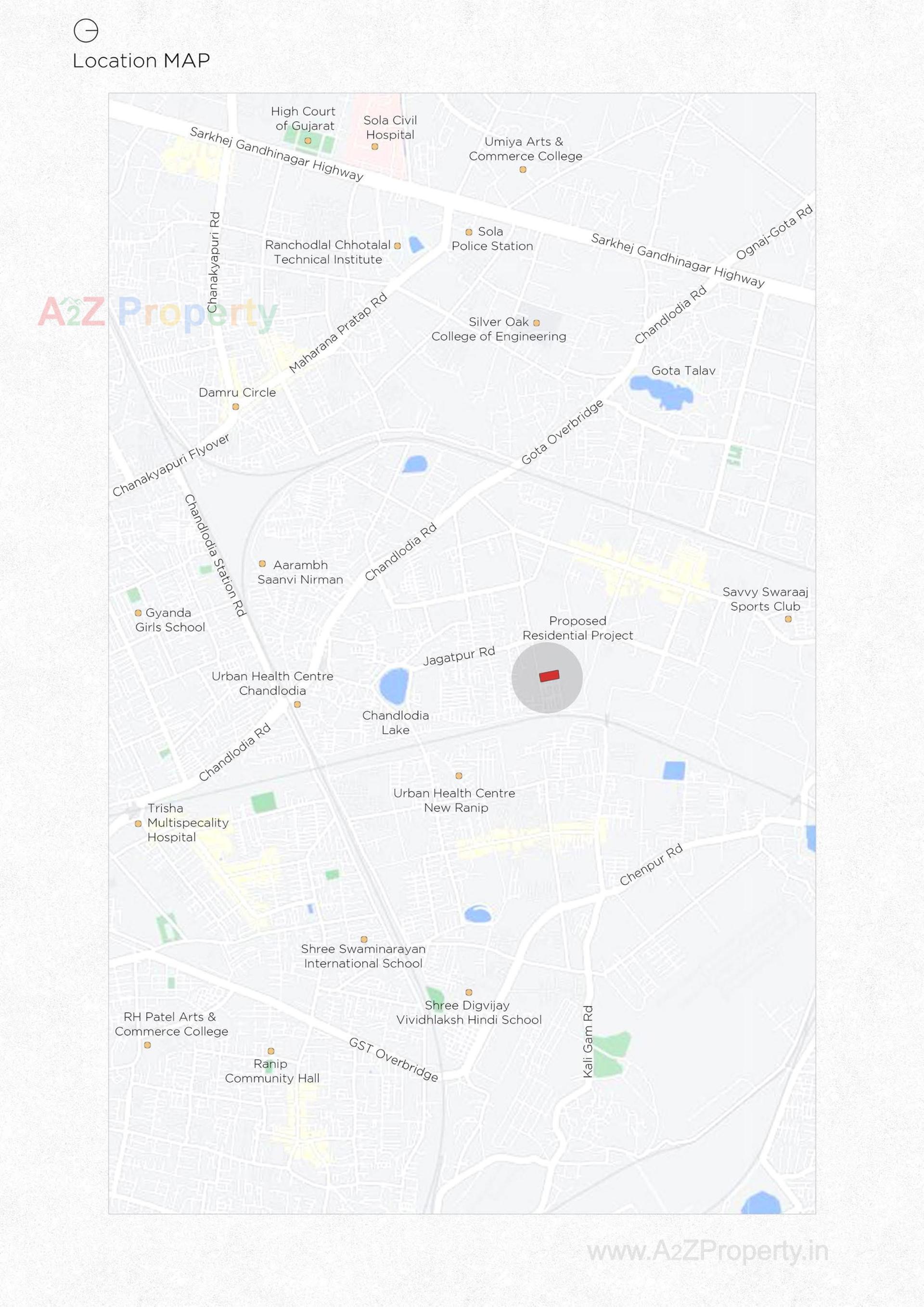  of real estate project Aarambh Zest located at Chandlodia, Ahmedabad, Gujarat