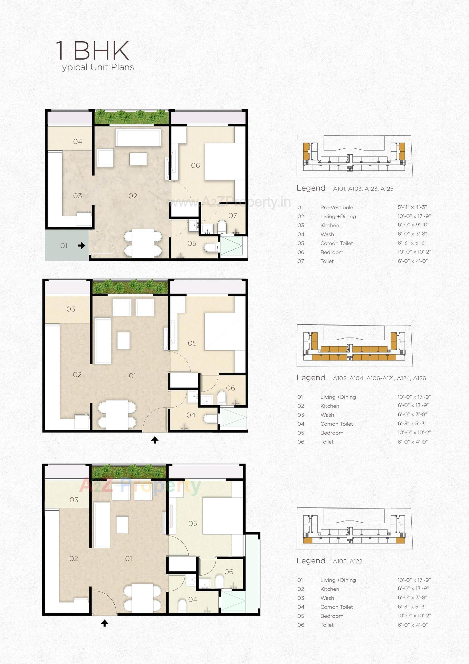 Layout of real estate project Aarambh Zest located at Chandlodia, Ahmedabad, Gujarat