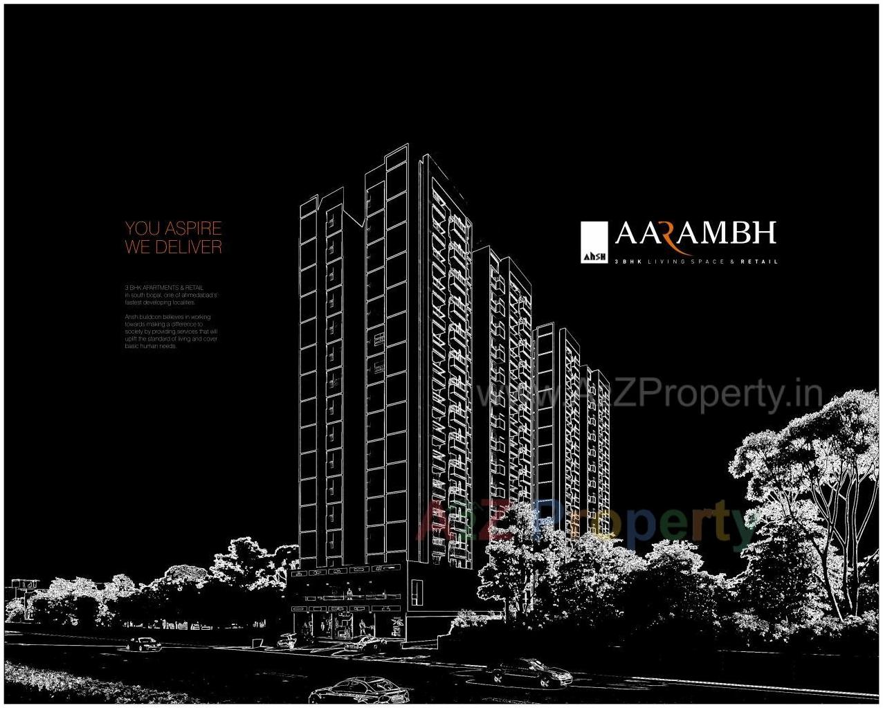 of real estate project Aarambh located at Ghuma, Ahmedabad, Gujarat