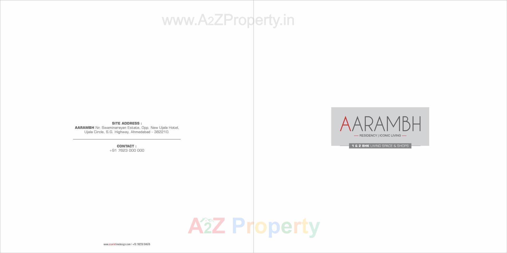  of real estate project Aarambh located at Fatehwadi, Ahmedabad, Gujarat