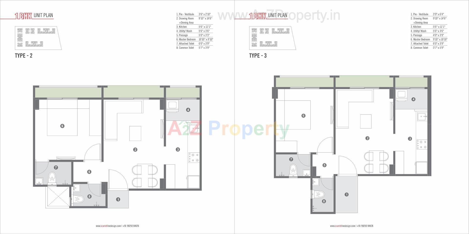 Layout of real estate project Aarambh located at Fatehwadi, Ahmedabad, Gujarat