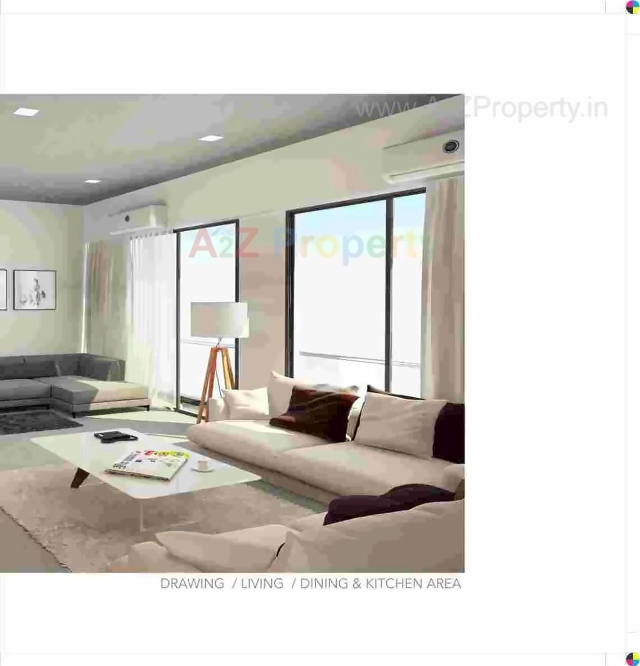 3D Elevation of real estate project Aarambh located at Chandkheda, Ahmedabad, Gujarat