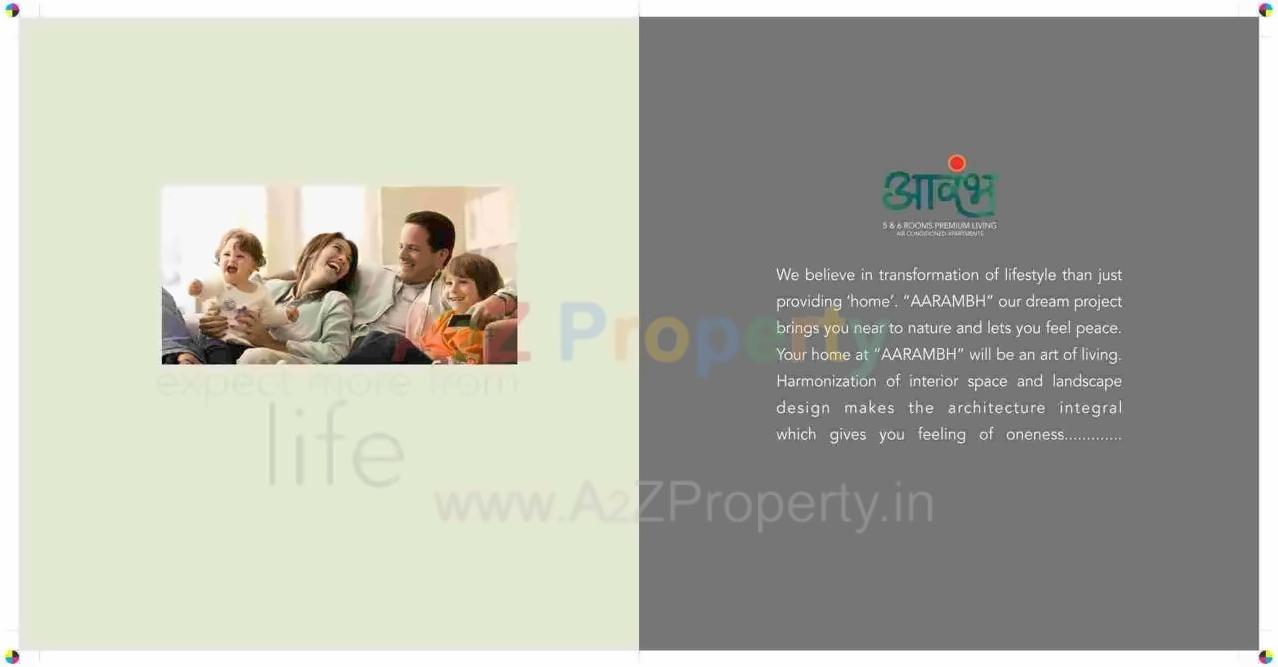  of real estate project Aarambh located at Chandkheda, Ahmedabad, Gujarat