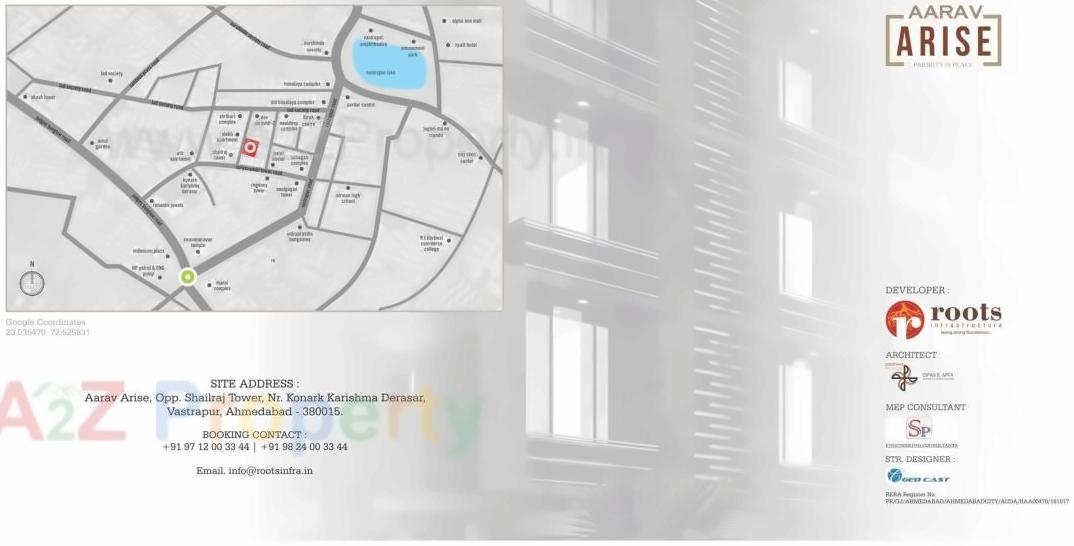  of real estate project Aarav Arise located at Vastrapur, Ahmedabad, Gujarat