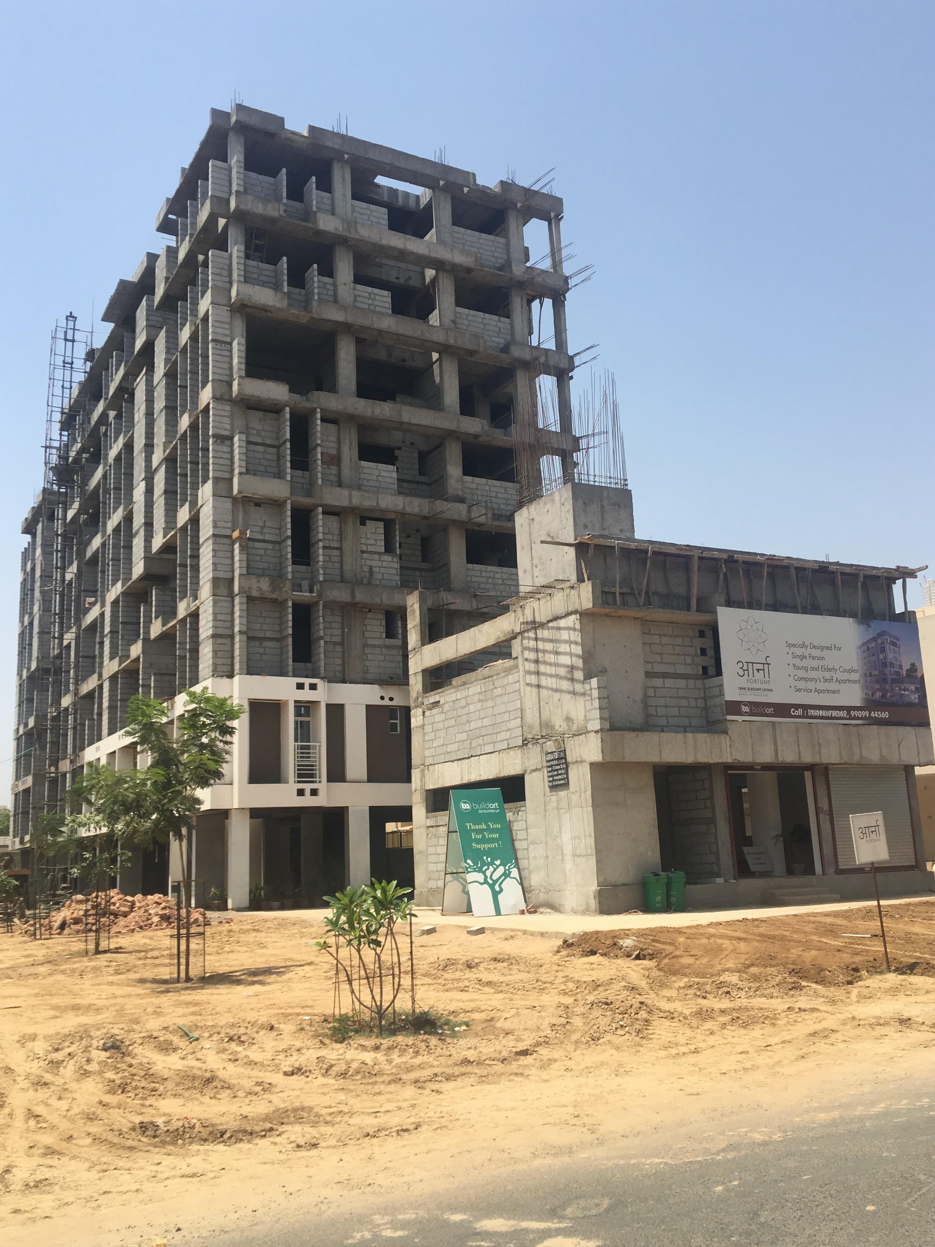 12695_const of real estate project Aarna Fortune located at Bopal, Ahmedabad, Gujarat