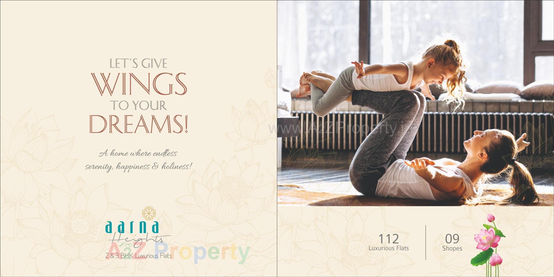  of real estate project Aarna Heights located at Nikol, Ahmedabad, Gujarat