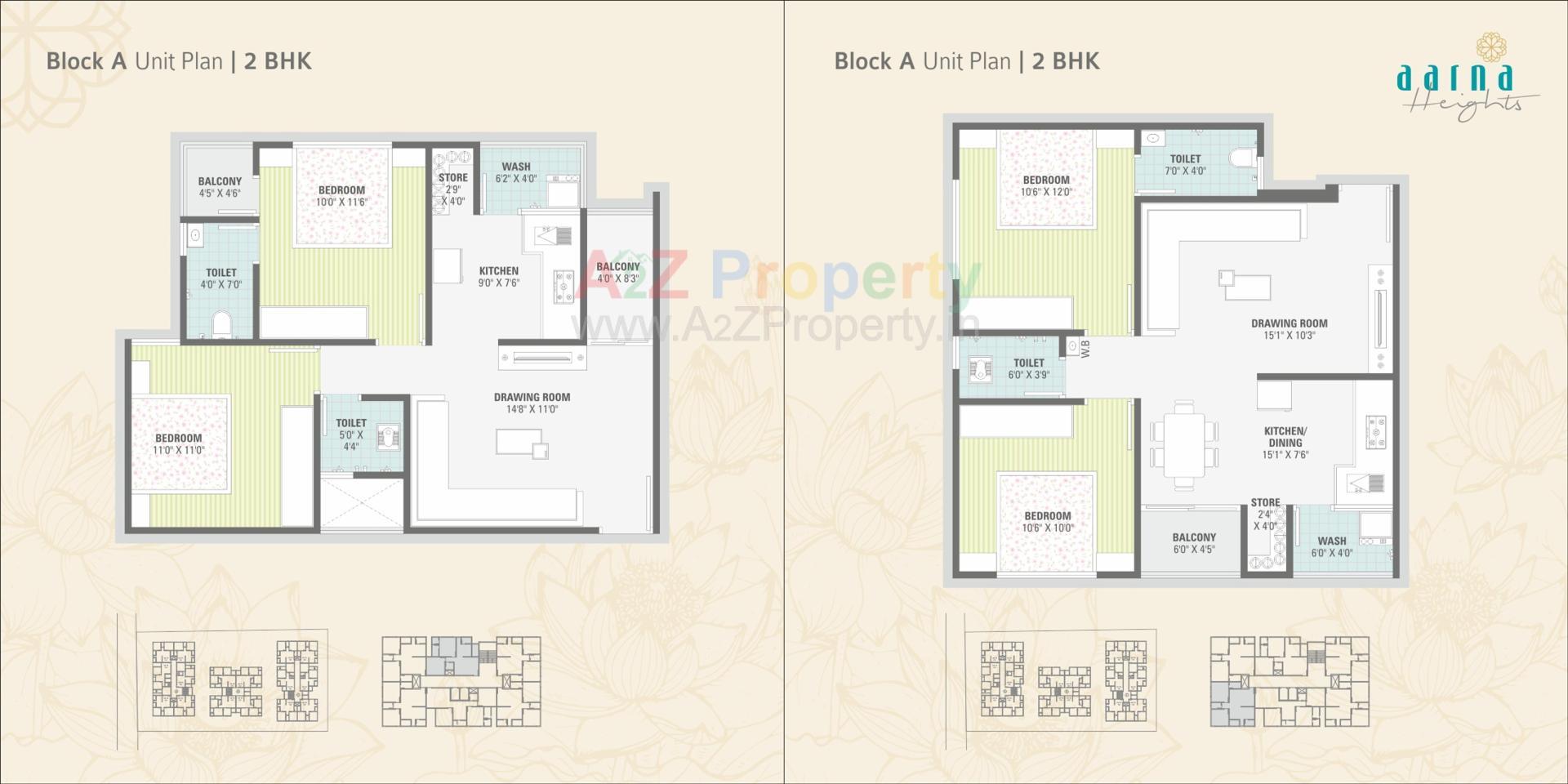 Layout of real estate project Aarna Heights located at Nikol, Ahmedabad, Gujarat
