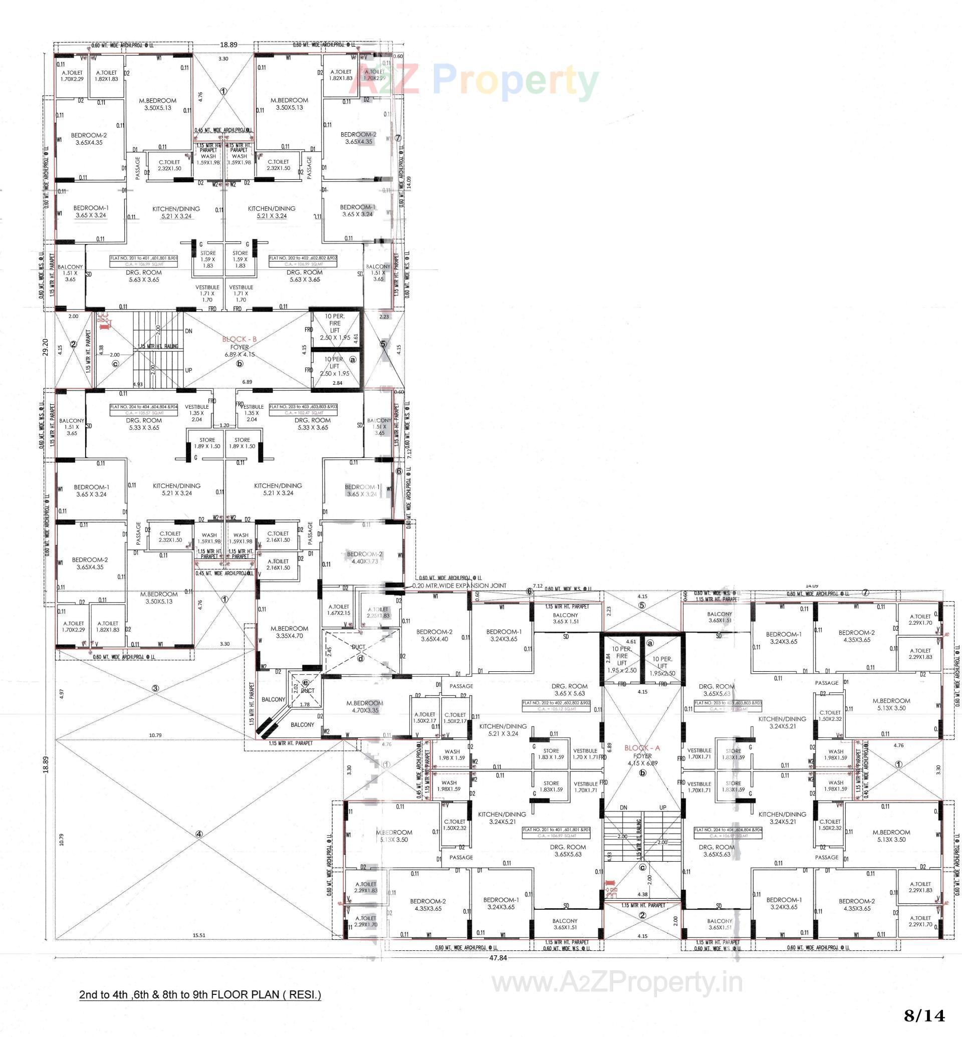 Layout of real estate project Aarohi Avinya located at Jodhpur, Ahmedabad, Gujarat
