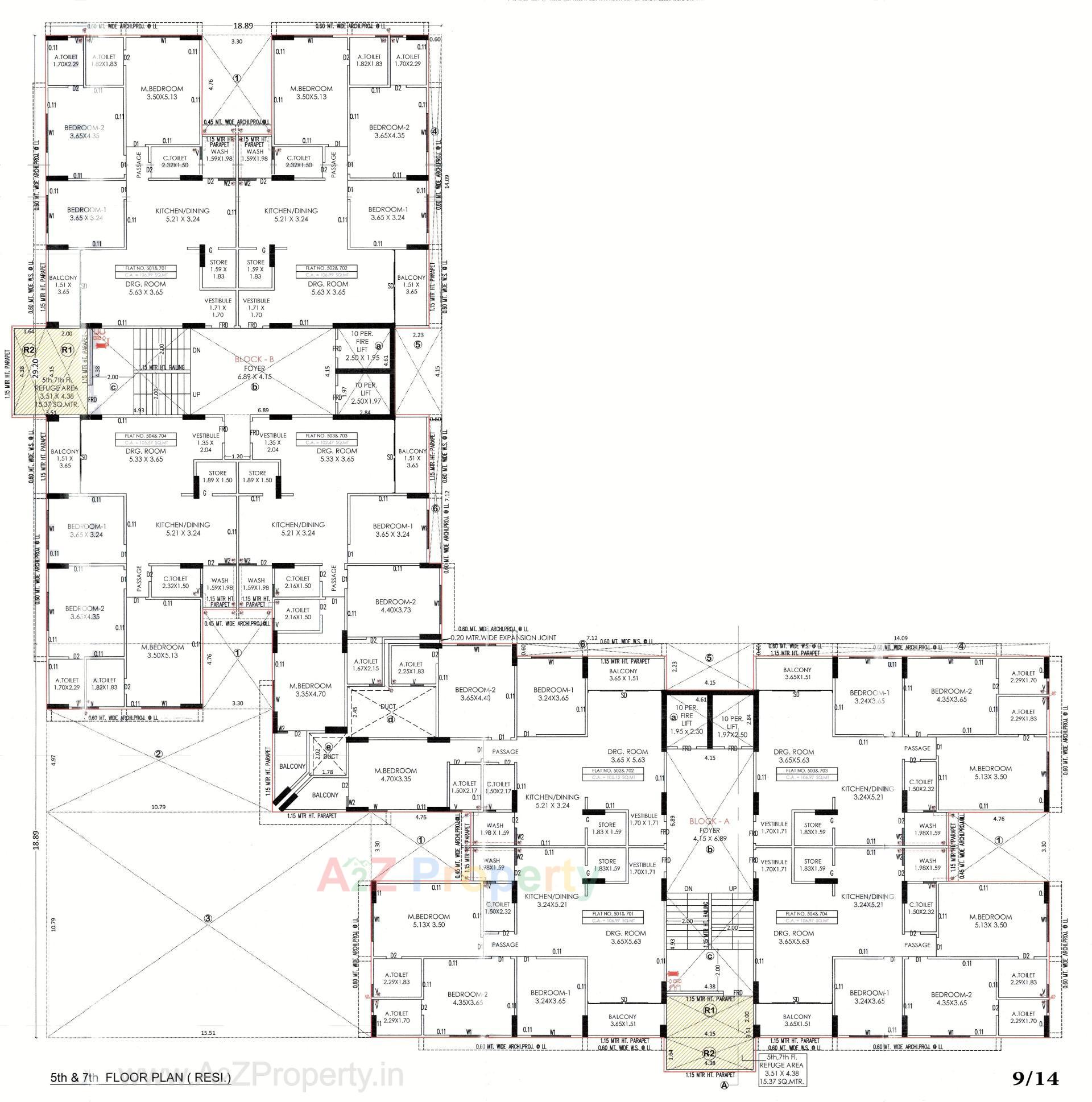 Layout of real estate project Aarohi Avinya located at Jodhpur, Ahmedabad, Gujarat