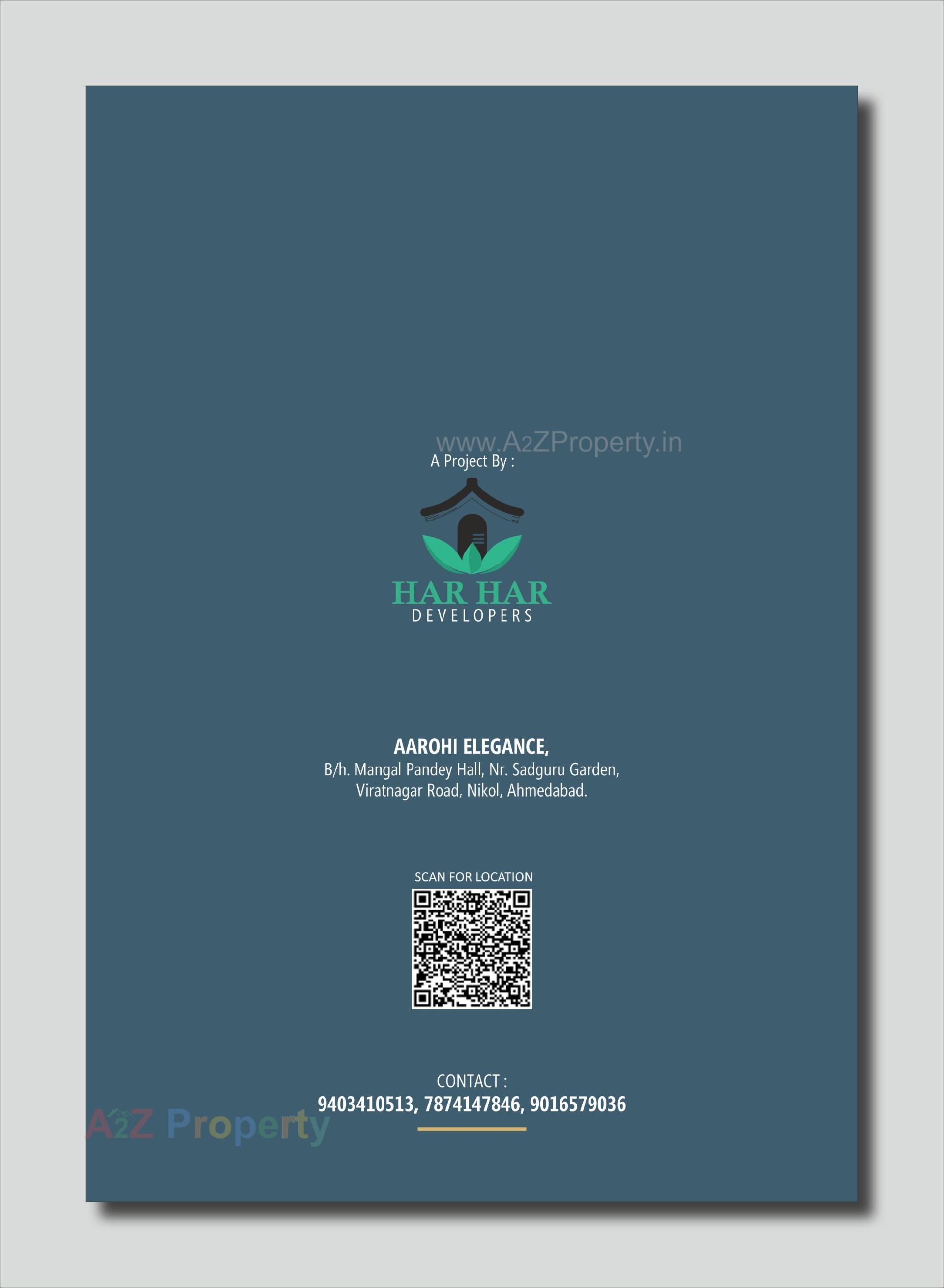  of real estate project Aarohi Elegance located at Nikol, Ahmedabad, Gujarat