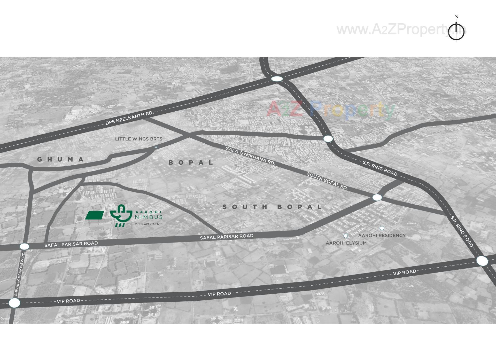  of real estate project Aarohi Nimbus located at Ghuma, Ahmedabad, Gujarat