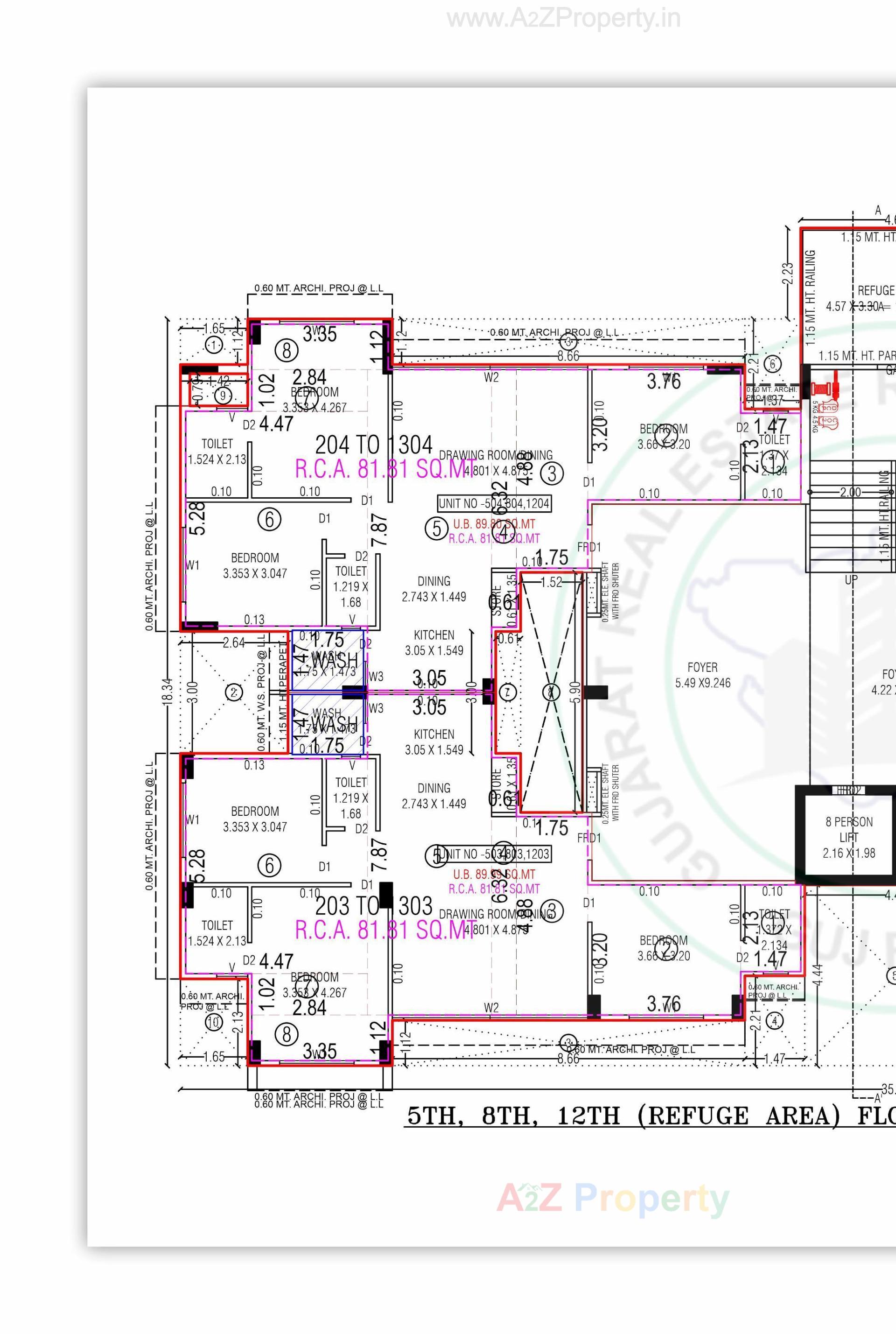 Layout of real estate project Aarohi Shivalay located at Chandkheda, Ahmedabad, Gujarat