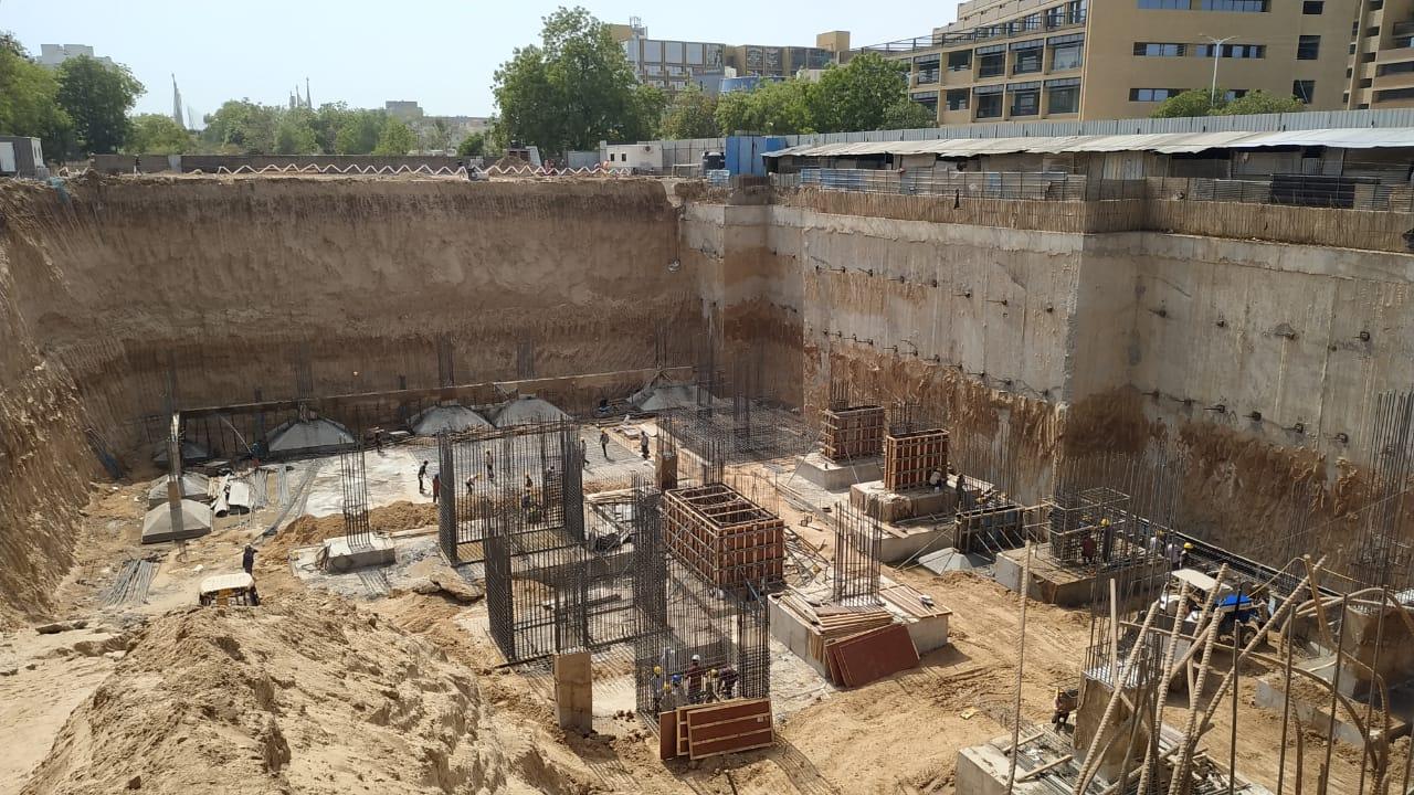 151470_const of real estate project Aaron Spectra located at Bodakdev, Ahmedabad, Gujarat