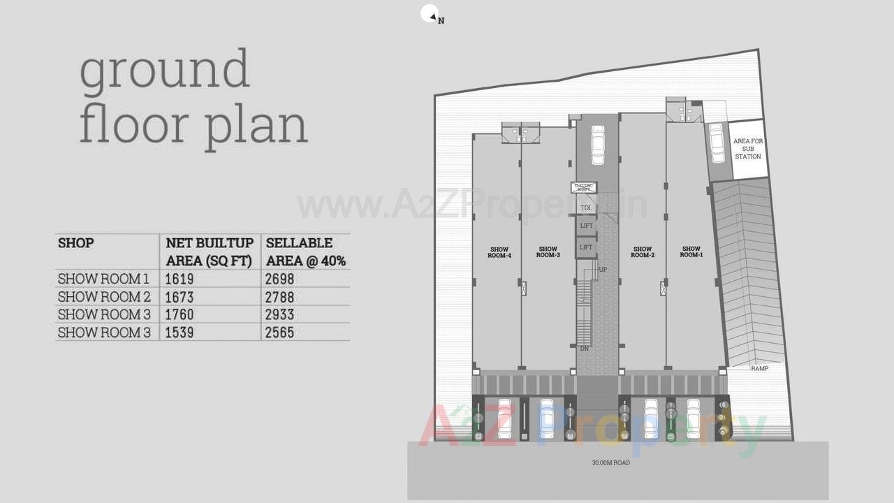 Aarya_epoch_layout_and_plan_ground_floor of real estate project Aarya Epoch located at City, Ahmedabad, Gujarat