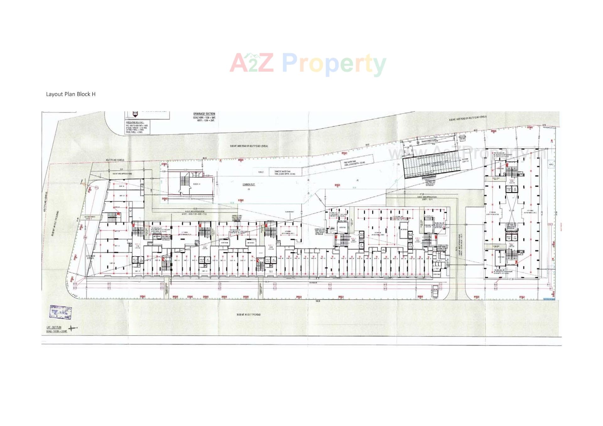 Layout of real estate project Aaryan Aviskaar located at Ahmedabad, Ahmedabad, Gujarat