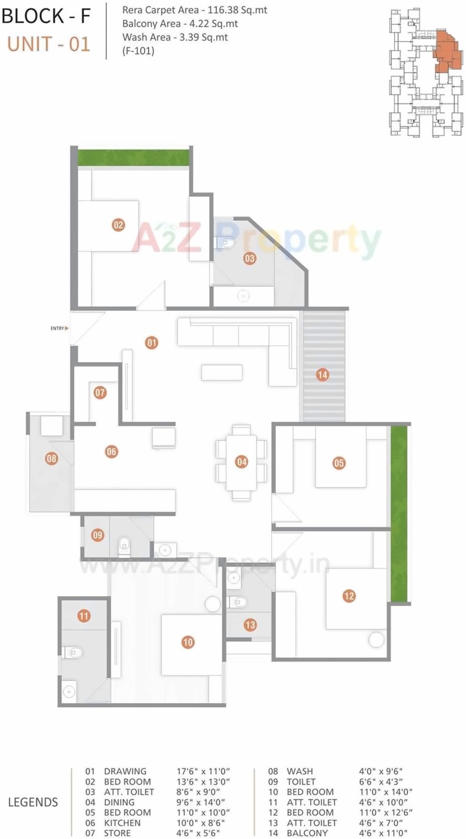 Layout of real estate project Aaryan City located at Gota, Ahmedabad, Gujarat