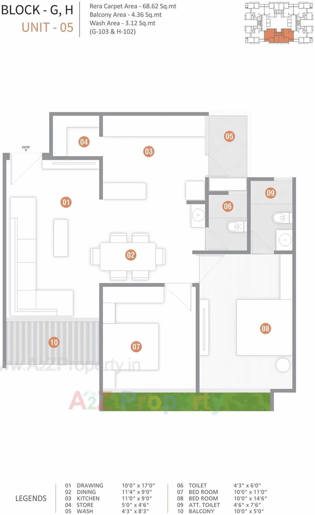 Layout of real estate project Aaryan City located at Gota, Ahmedabad, Gujarat