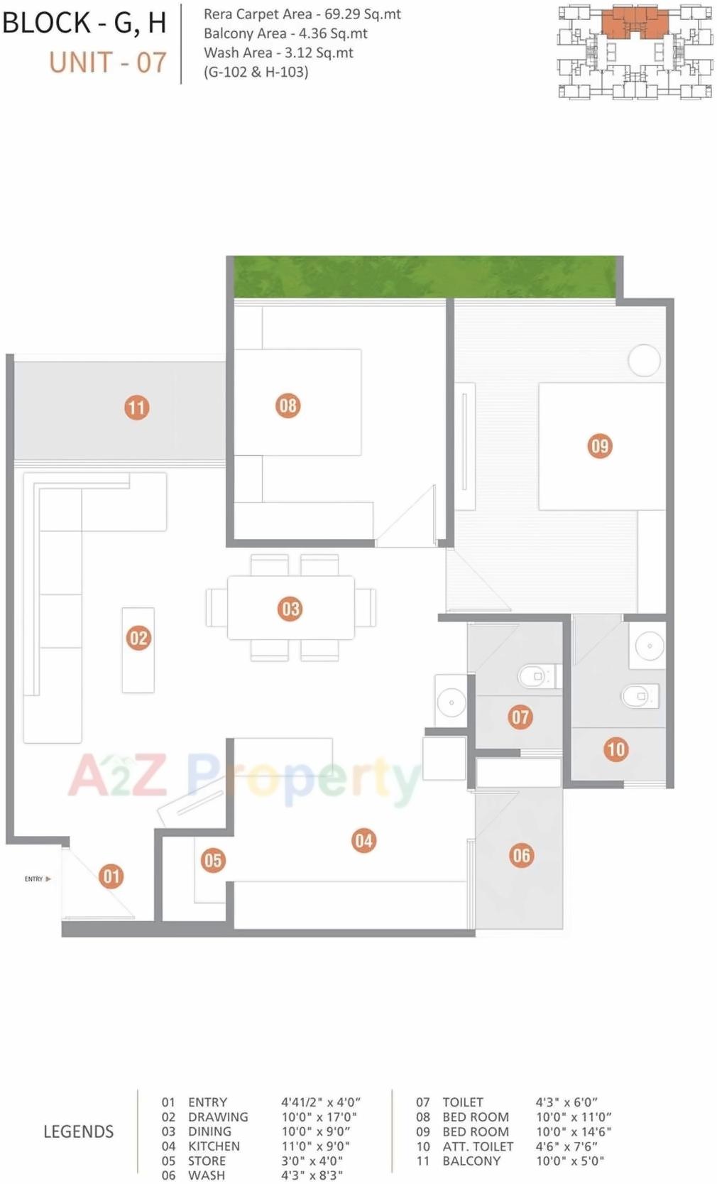 Layout of real estate project Aaryan City located at Gota, Ahmedabad, Gujarat
