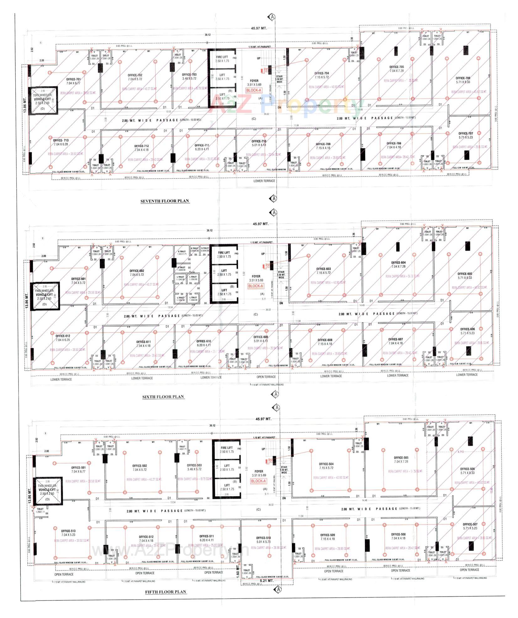  of real estate project Aaryan Elan located at Jagatpur, Ahmedabad, Gujarat