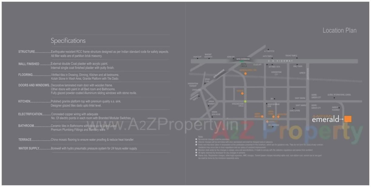  of real estate project Aaryan Emerald located at City, Ahmedabad, Gujarat