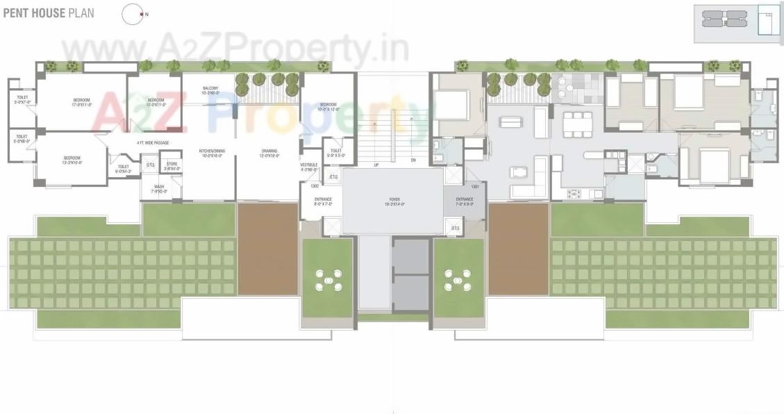 Layout of real estate project Aaryan Eureka located at Gota, Ahmedabad, Gujarat