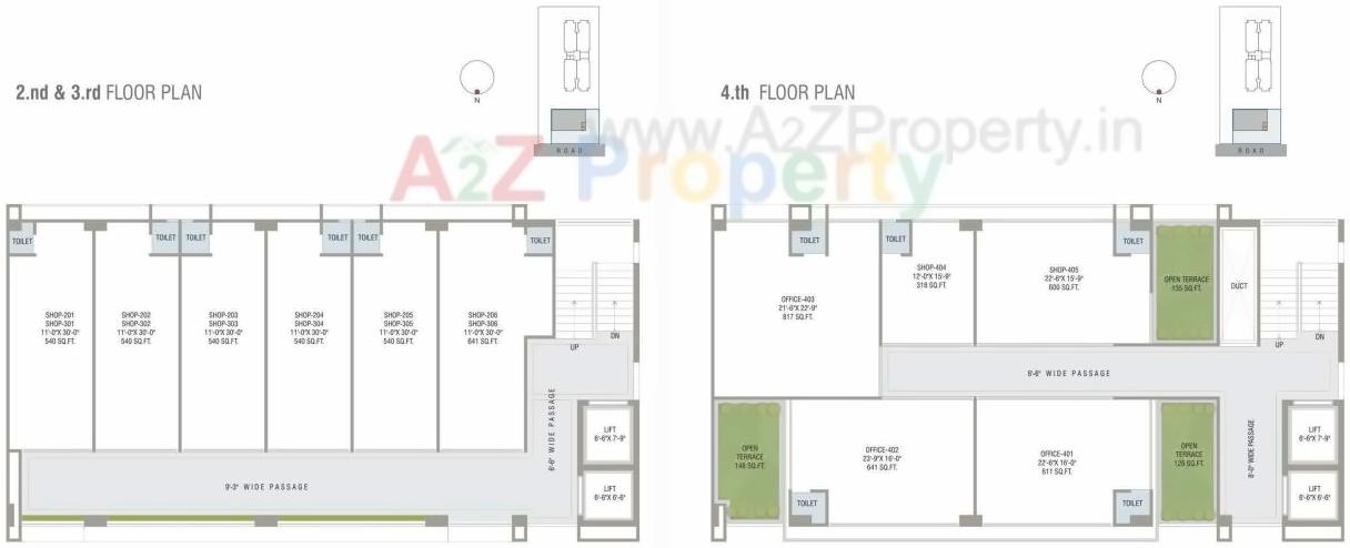 Layout of real estate project Aaryan Eureka located at Gota, Ahmedabad, Gujarat